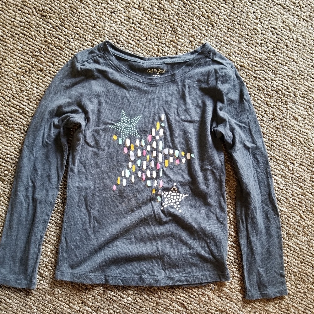 Gray shirt